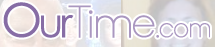 ourtime.com dating logo